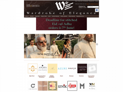 wardrobeofelegance.com snapshot