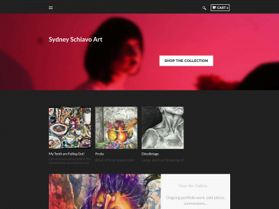 www.sydneyschiavoart.com snapshot