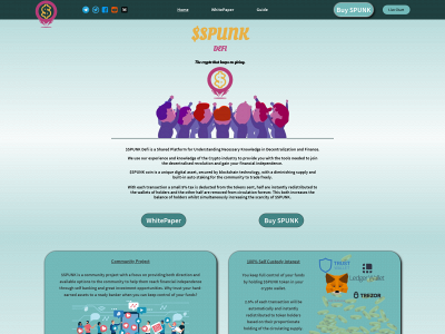 spunkdefi.com snapshot