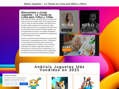 modajuguetes.com snapshot