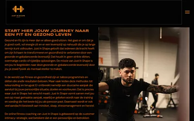 justinshape.nl snapshot