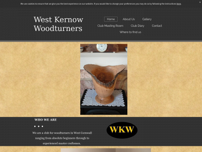 westkernowwoodturners.club snapshot