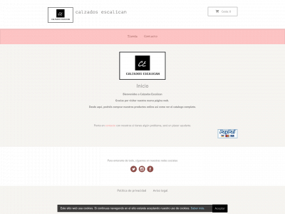 calzadosescalican.com snapshot