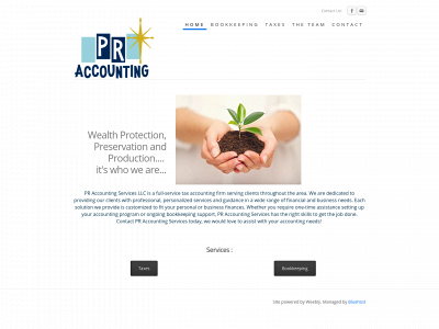 praccountingsvcs.com snapshot