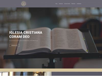 iglesiacoramdeo.com snapshot