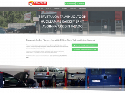 pirkanmaanautohuolto.fi snapshot