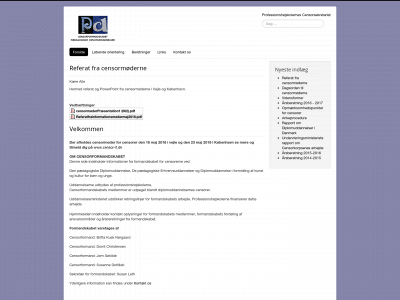 pdcensor.dk snapshot