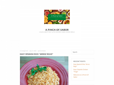 apinchofsabor.com snapshot