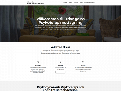 triangelnspsykoterapi.se snapshot