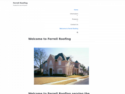 ferrellroofing.com snapshot