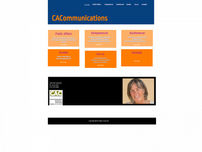 cacommunications.dk snapshot