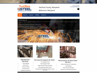 tekultrasteel.com snapshot