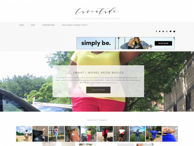 curvatude.com snapshot