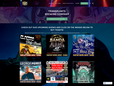 transplantsbrewing.com snapshot