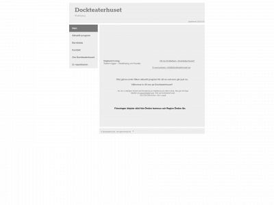 dockteaterhuset.se snapshot
