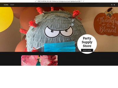 allpartyarts.com snapshot