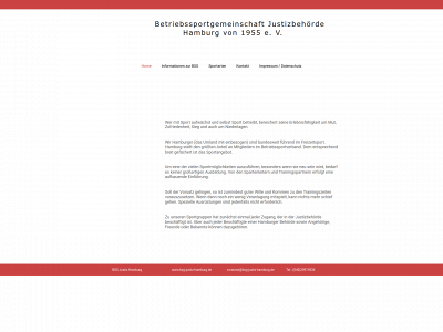 bsg-justiz-hamburg.de snapshot