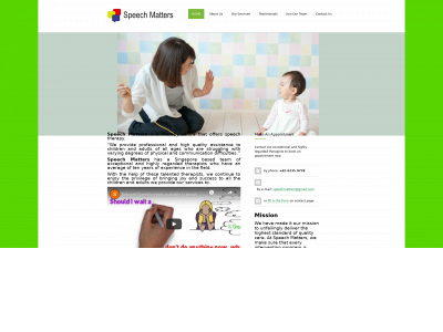 speechmatters.com.sg snapshot