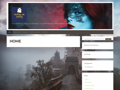 hauntingsandjauntings.com snapshot