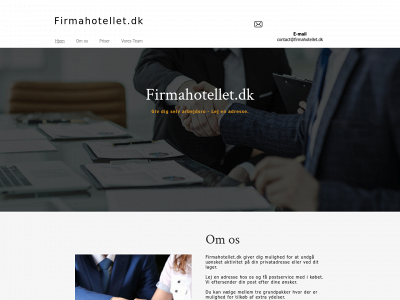 firmahotellet.dk snapshot