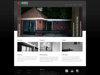 bouwbedrijffarahani.nl snapshot