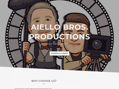 aiellobrosproductions.com snapshot