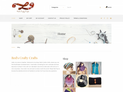 redscraftycrafts.com snapshot