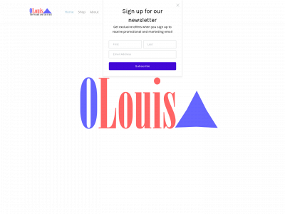 olouisstore.weebly.com snapshot