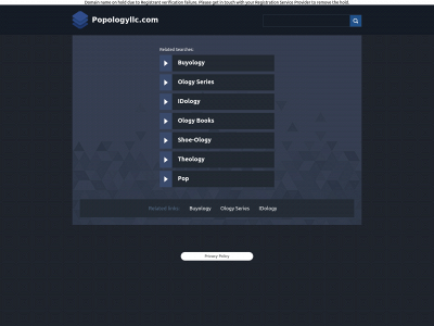 popologyllc.com snapshot