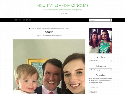 mountainsmagnolias.com snapshot