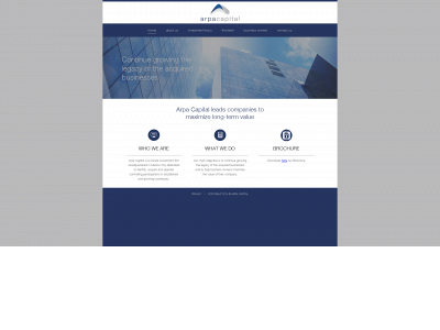 arpacapital.com snapshot