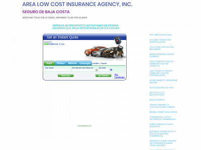 alcinsure.com snapshot