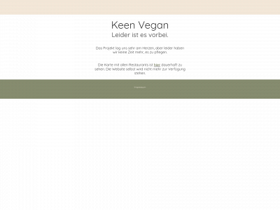 keenvegan.de snapshot