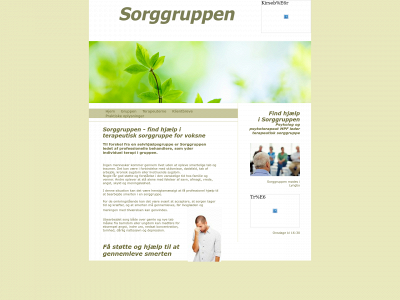 sorggruppen.dk snapshot