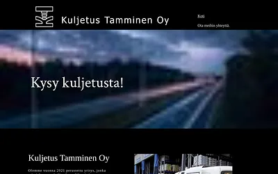 kuljetustamminen.fi snapshot