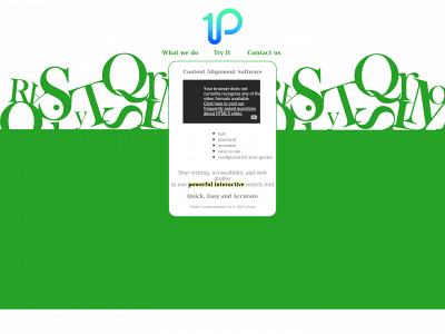 1pointcontent.com snapshot