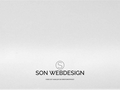 sonwebdesign.no snapshot