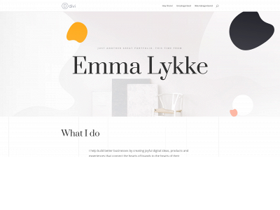 emmalykke.dk snapshot