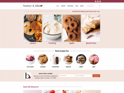 butterandbliss.net snapshot