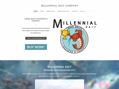 www.millennialbaitco.com snapshot