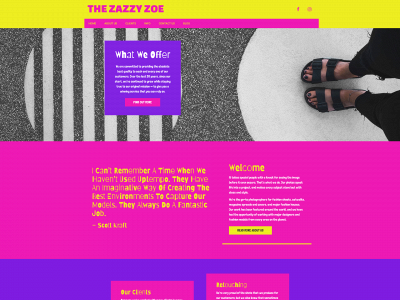 thezazzyzoe.com snapshot
