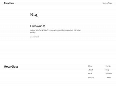 royalglass.nl snapshot