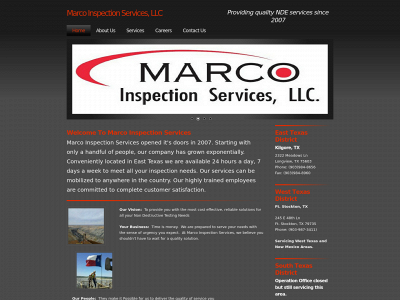 marcoinspectionservices.com snapshot