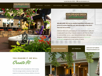 coloradodeck.com snapshot