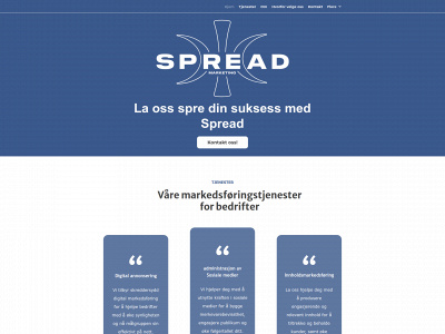 spreadub.no snapshot