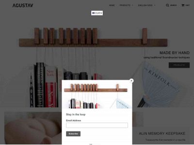 agustavfurniture.com snapshot