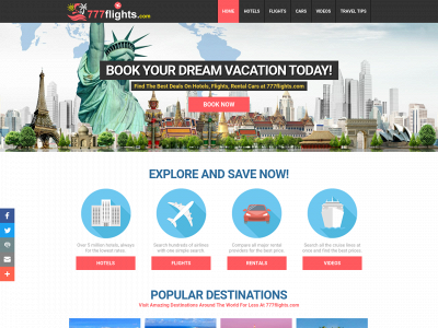 777flights.com snapshot