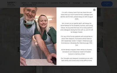 ramseydentalsurgery.co.uk snapshot