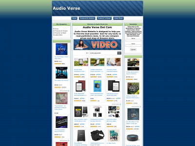 www.audio-verse.com snapshot