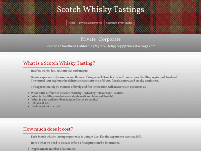 whiskytastings.com snapshot
